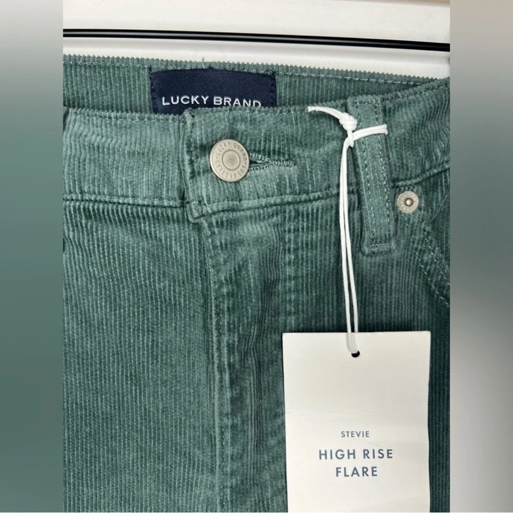 Lucky Brand - High Rise Stevie Flare Corduroy - Size 12/31L - Picture 6 of 16